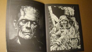 GERMAN EDITION - STRANGE PULP ART *VF+ 8.5* FRANKENSTEIN DRACULA WEREWOLF BRIDE