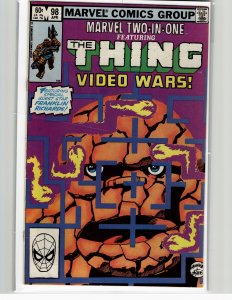 Marvel Two-in-One #98 (1983) The Thing