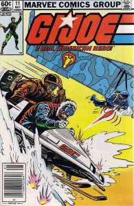 G.I. Joe, A Real American Hero #11 (Newsstand) GD ; Marvel | low grade comic 1st