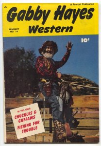 Gabby Hayes Western #14  1950 - Fawcett  -FN/VF - Comic Book