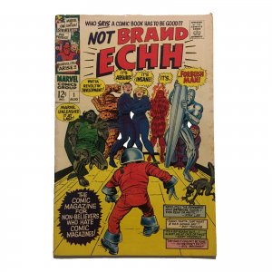 Not Brand Echh #1 1st Forbush Man Jack Kirby Marie Severin 1967 Marvel Comics