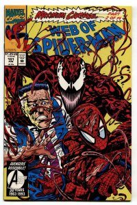 Web Of Spider-Man #101-Maximum Carnage-Venon-Marvel NM-