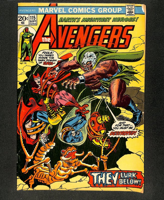 Avengers #115