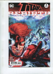 TITANS: REBIRTH #1 - 2nd PRINT! ART BY BRETT BOOTH! - (9.2)