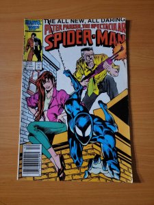 Spectacular Spider-Man #121 Newsstand Variant ~ FINE FN ~ 1986 Marvel Comics