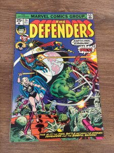 Defenders # 29 VF Marvel Comic Book Dr Strange Hulk Silver Surfer 17 J437