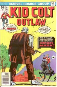 KID COLT OUTLAW 212 VF Nov. 1976 COMICS BOOK