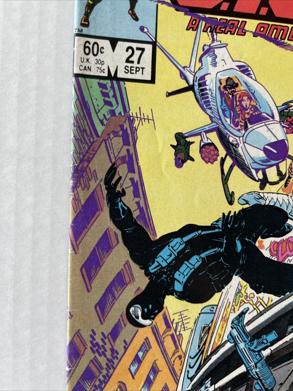 G.I. Joe #27 Origin Of Snake-Eyes 1st Appearance Timber