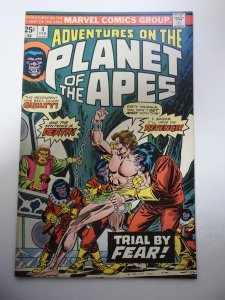 Adventures on the Planet of the Apes #4 (1976) VF Condition