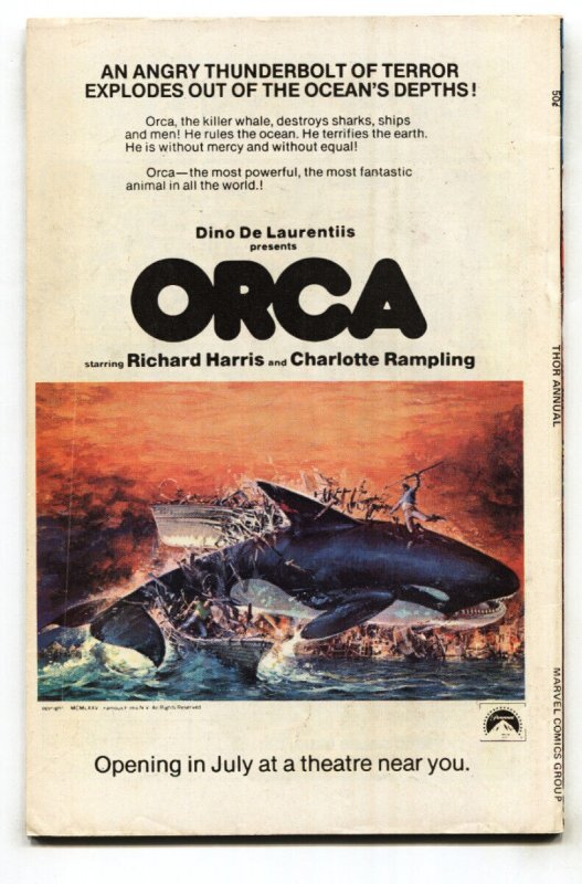 Thor Annual #6--comic book--Guardians of the Galaxy--KORVAC--Marvel