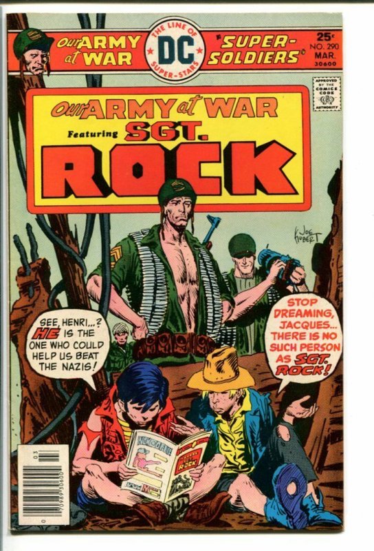 OUR ARMY AT WAR #290-SGT. ROCK-DC WAR FN/VF