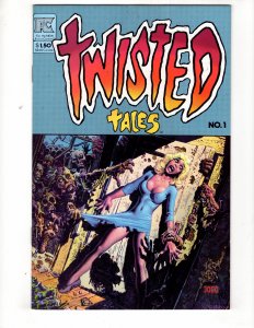 Twisted Tales #1 (1982) Bruce Jones Cover PACIFIC COMICS HORROR  / ID#424-B