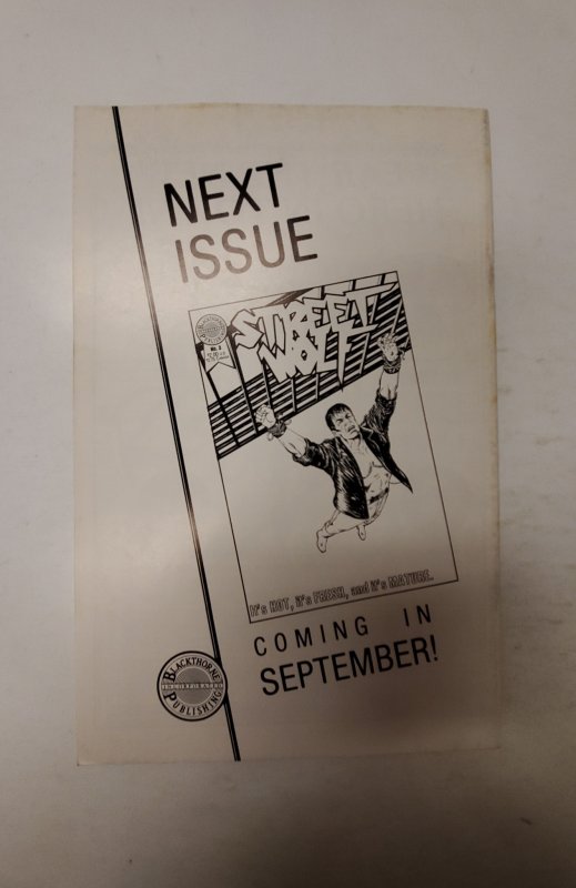 Street Wolf #2 (1986) NM Blackthorne Comic Book J699