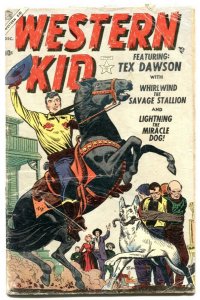 Western Kid #1 1954-Atlas comics- Tex Dawson intro G