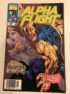 Alpha Flight Vol. 2 #6 : Marvel 1/97 NM-; Brian Hitch art