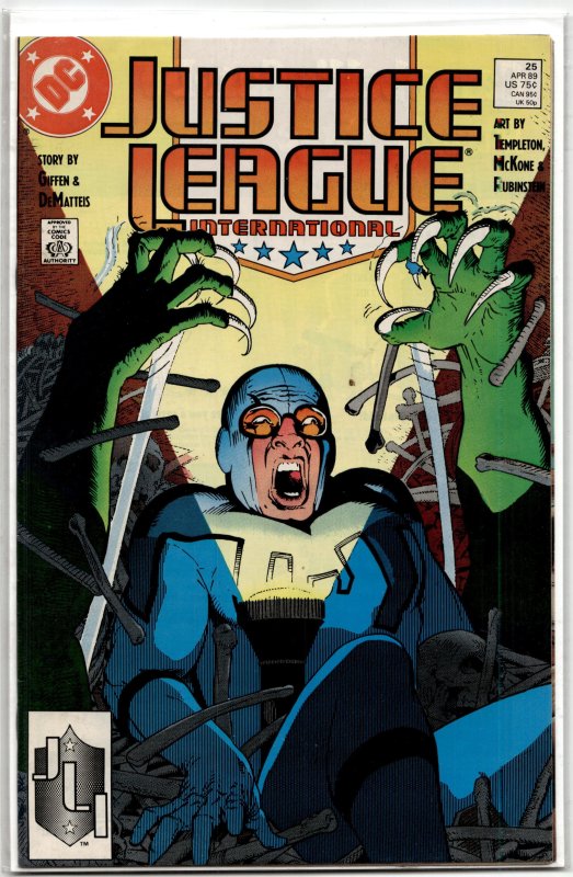 Justice League International #25 (1989) Justice League