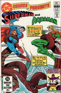 DC Comics Presents #48 VG ; DC | low grade comic Superman Aquaman