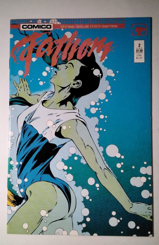 Fathom #2 (1987) Comico  Comic Book J756