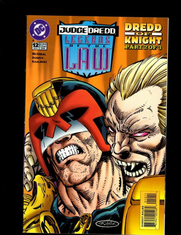 10 Comics The Way of the Warrior #32 33 34, Judge Dredd #4 5 6 7 8 12 13 J344