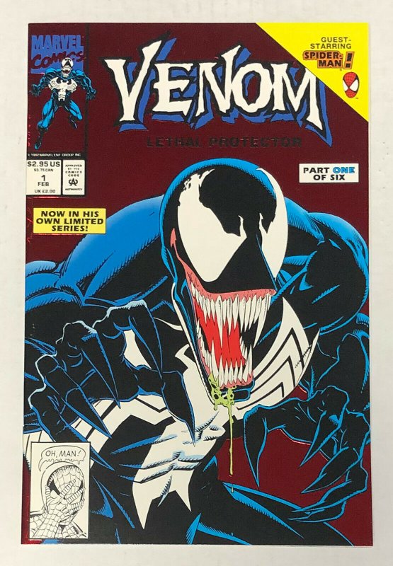 Venom: Lethal Protector #1 First Print Debut Series (Feb 1993, Marvel)