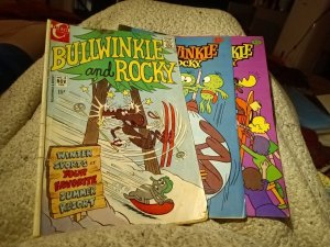 Bullwinkle And Rocky 3 20 21 Bronze Age Lot Run Set Collection