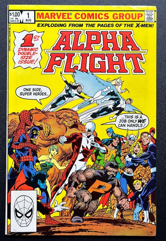 Alpha Flight #1 (1983) Many 1st App John Byrne - VF+/NM