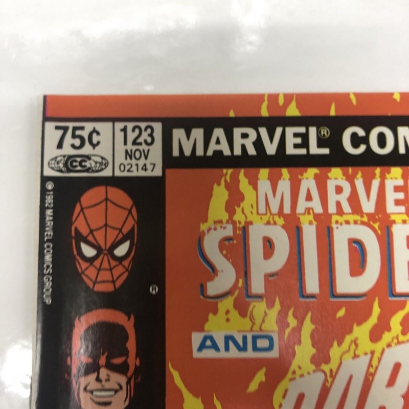 Marvel Team-Up Spider-Man And Daredevil (1982) # 123 (FN/VF) CPV• J.M. DeMatteis