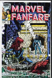 Marvel Fanfare #12 (1984) Black Widow [Key Issue]