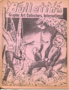 Graphic Art Collectors Int'l Bulletin Vol. 4 #2-Spirit-X-Men-Marvel comics-VG