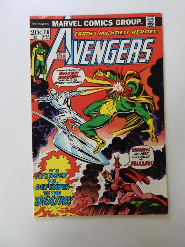 The Avengers #116 (1973) FN/VF condition