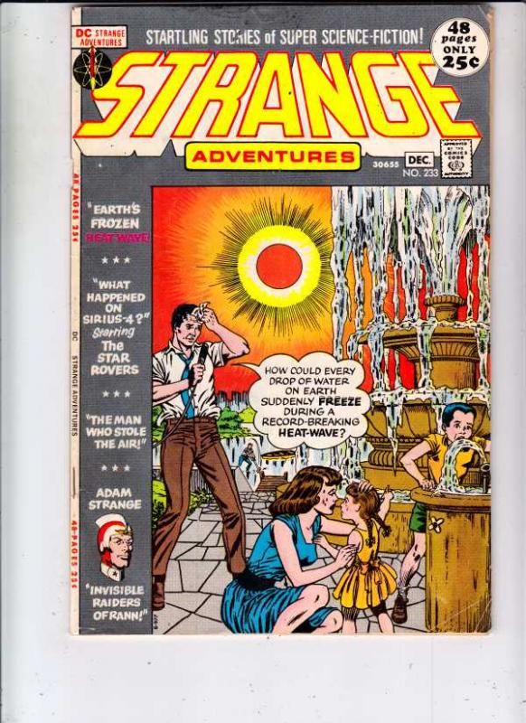 Strange Adventures #223 (Apr-70) VG/FN Mid-Grade Adam Strange, Alana