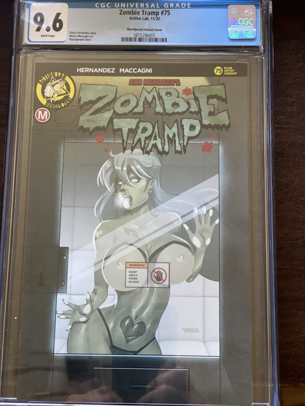 Zombie Tramp #75, Mastajwood Cover, CGC 9.6