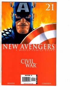 Lot Of 6 New Avengers Marvel Comic Books # 21 22 23 (2) 24 25 Hulk Thor J235
