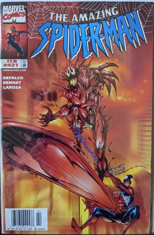 The Amazing Spider-Man #431 (1998) Excellent Copy!