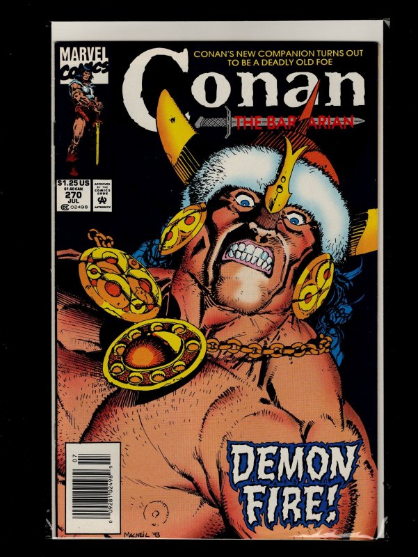 Conan the Barbarian #261,262,263,264,265,266,267,268,269,270,274 (1992)