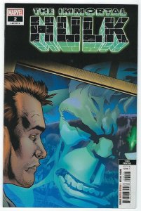 Immortal Hulk # 2 Variant 3rd Printing Cover NM Marvel 