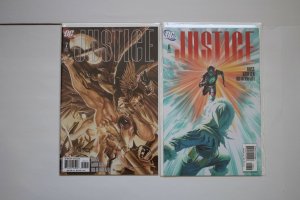 Justice 1 - 12 Complete Set Alex Ross, Jim Krueger DC Comics 2005 Series NM