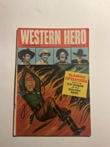 Western Hero 76 Very Fine vf 8.0 Fawcett