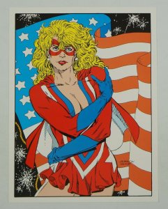 Ms. Victory Pin-Up by Jackson Guice - AC Comics - Femforce bad girl