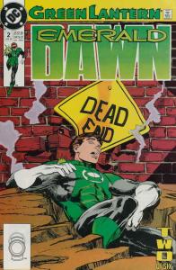 Green Lantern: Emerald Dawn #2 VF/NM; DC | save on shipping - details inside