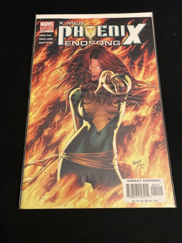 MARVEL X-Men: Phoenix Endsong (2005) #1 2 3 4 5 Complete Set PAK LAND RYAN 