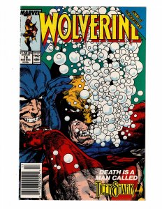 Wolverine #19 Newsstand Edition (VF/NM) 1989 TIGER-SHARK Appearance  / ID#797