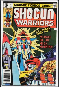 Shogun Warriors #4 (1979) The Shogun Warriors