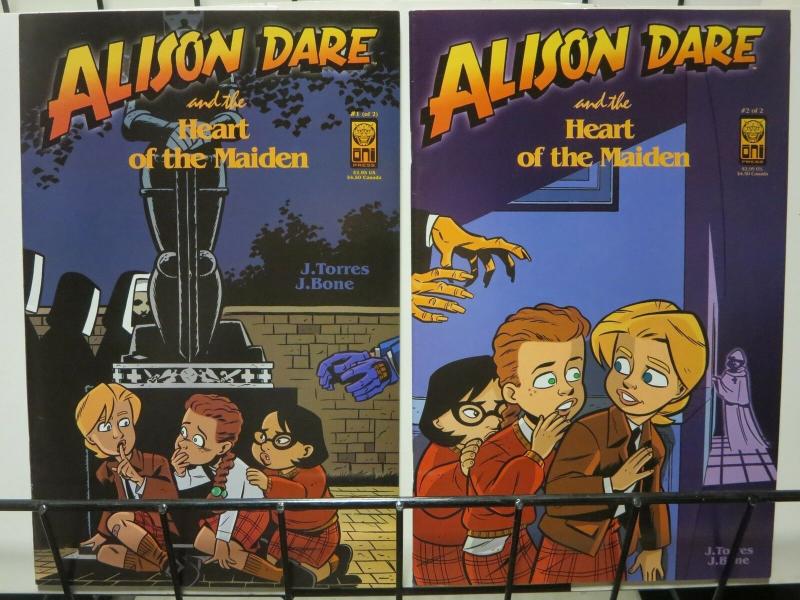 ALISON DARE & THE HEART OF MAIDEN (2002 ONI) 1-2