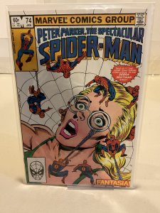 Spectacular Spider-Man #74  1983  VF