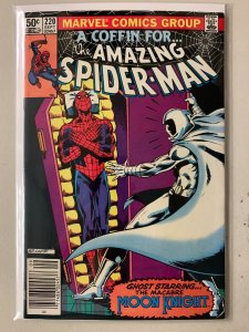 Amazing Spider-Man #220 newsstand, Moon Knight appearance 6.0 (1981)