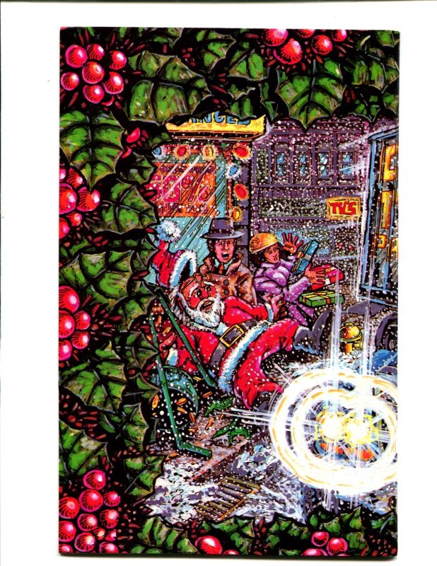 Michaelangelo #1 - MICROSERIES KEY WRAP AROUND COVER! (9.2) 1985