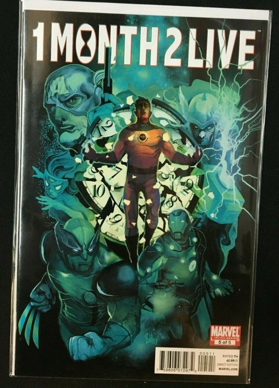 MARVEL COMICS 1 MONTH 2 LIVE #1-5 VF-NM 5 COMICS