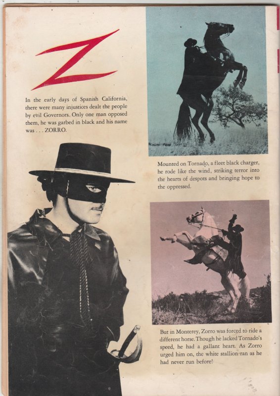 Zorro #5 (1967) Mid-High-Grade FN+ Photo Cover key wow!