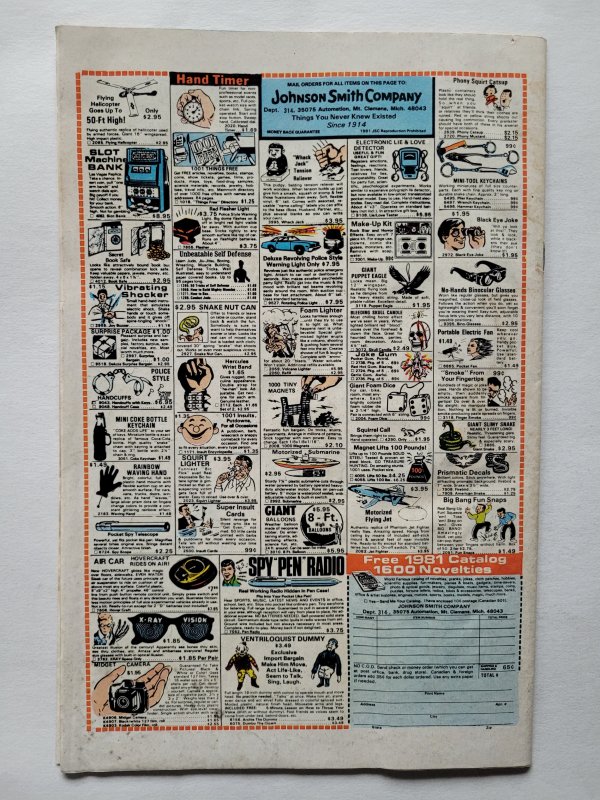 Fantastic Four #233 Newsstand Edition (1981)